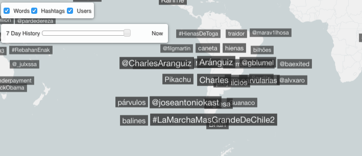 Trendsmap: herramienta para monitorear hashtags