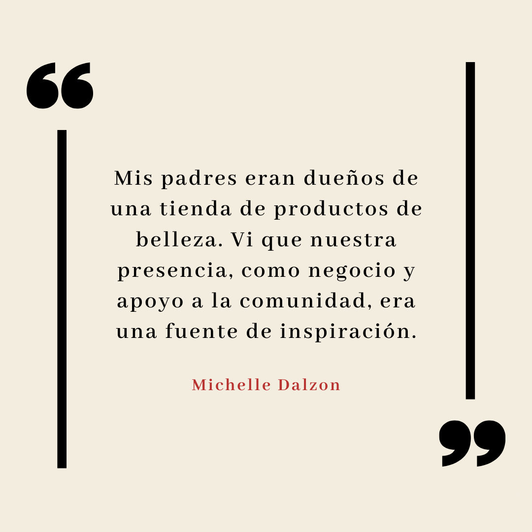 frase de mujer emprendedora: Michelle Dalzon