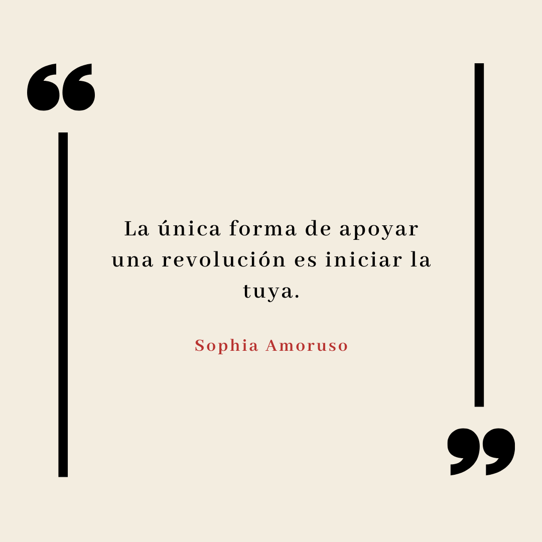 frases de emprendedores: Sophia Amoruso