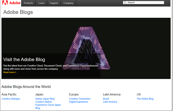 Adobe Blogs